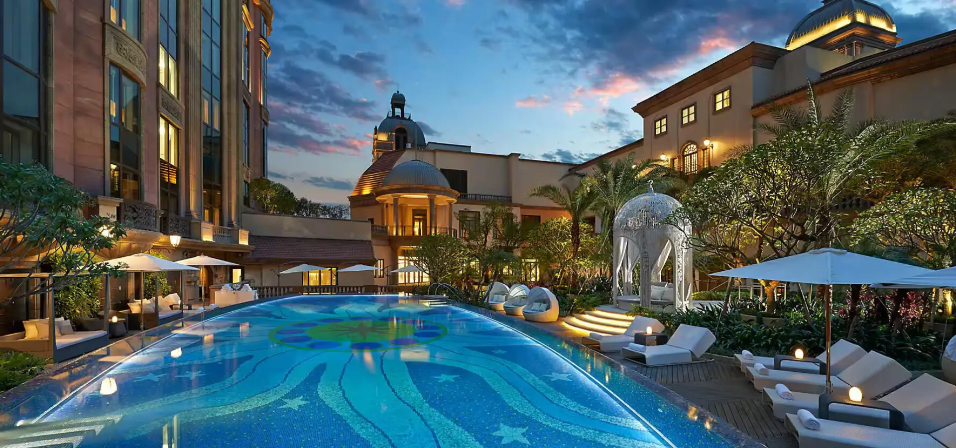 Taipei luxury spa pool video thumbnail