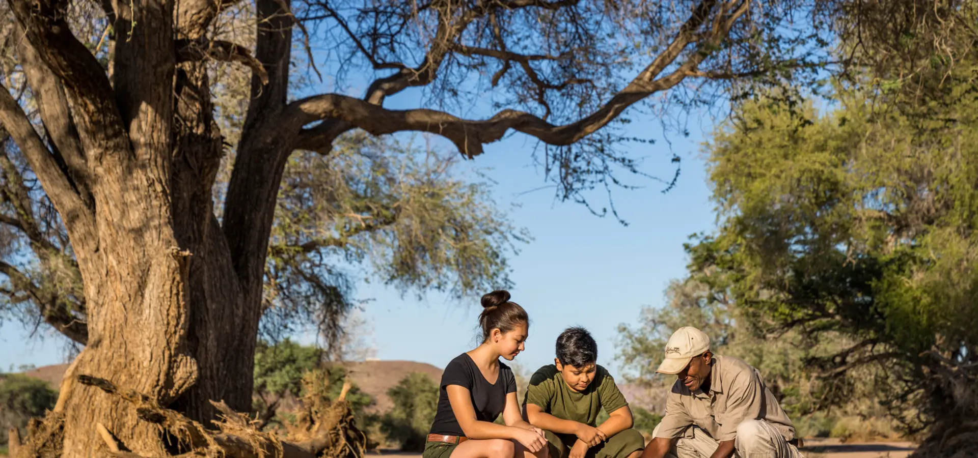 Kids at chiwani safari camps