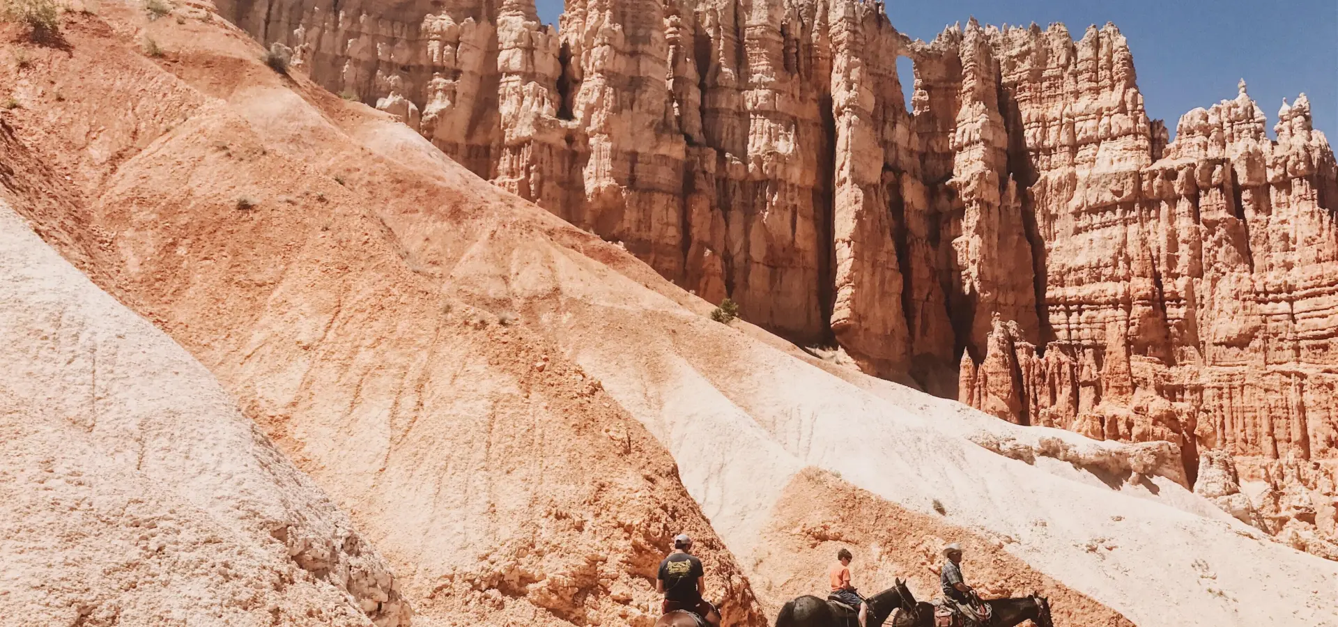 Paardrijden in bryce canyon