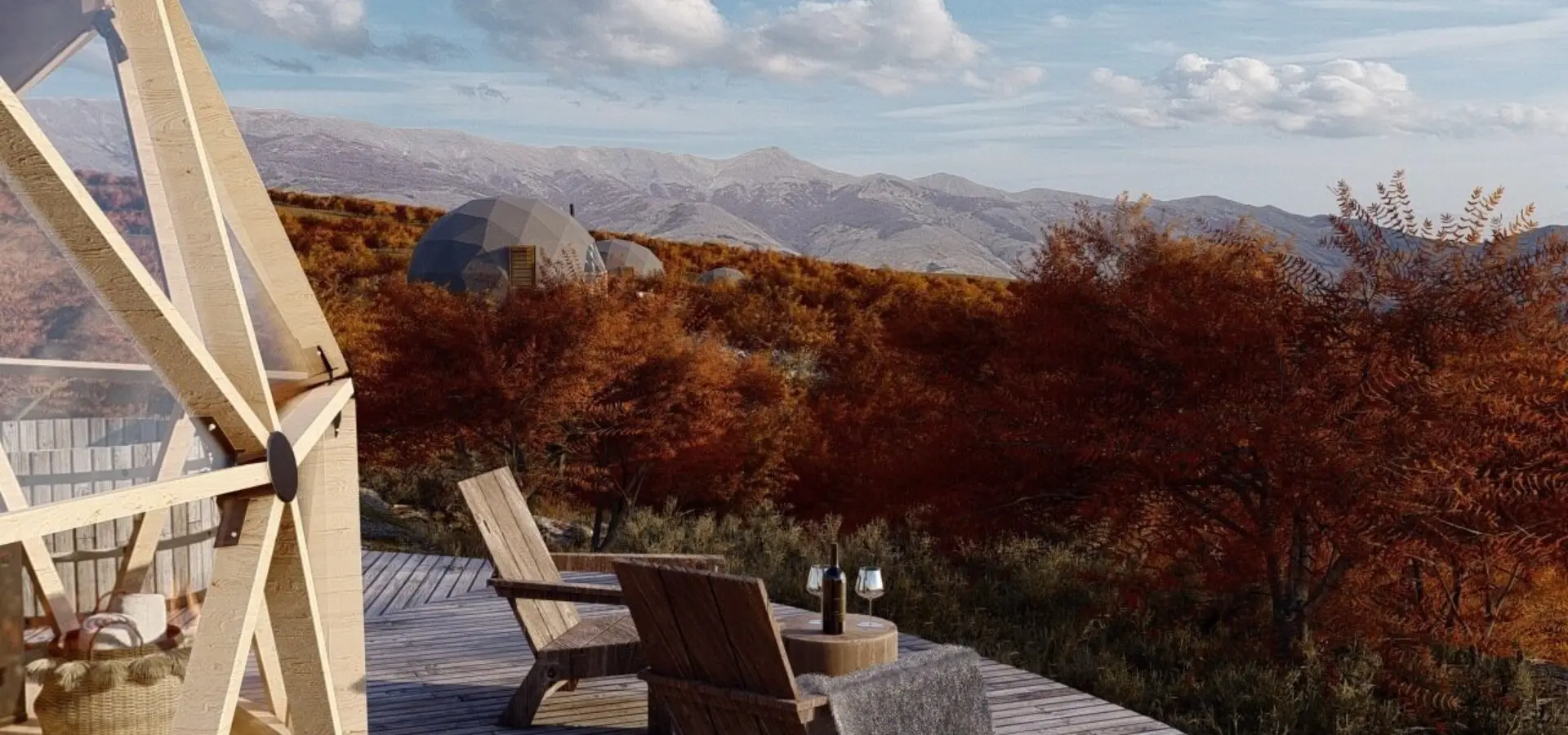 Exterior suite premium pristine el calafate luxury camp 1