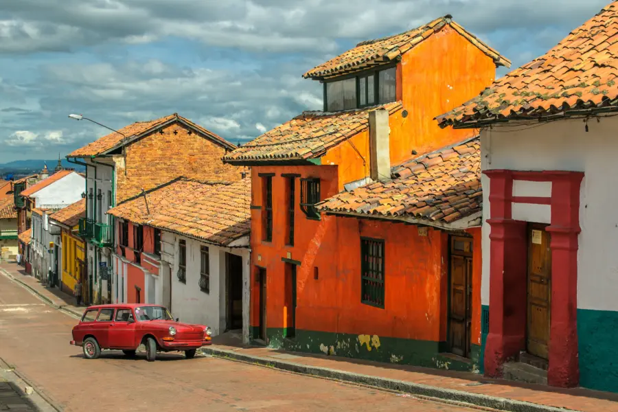 La candelaria historische buurt
