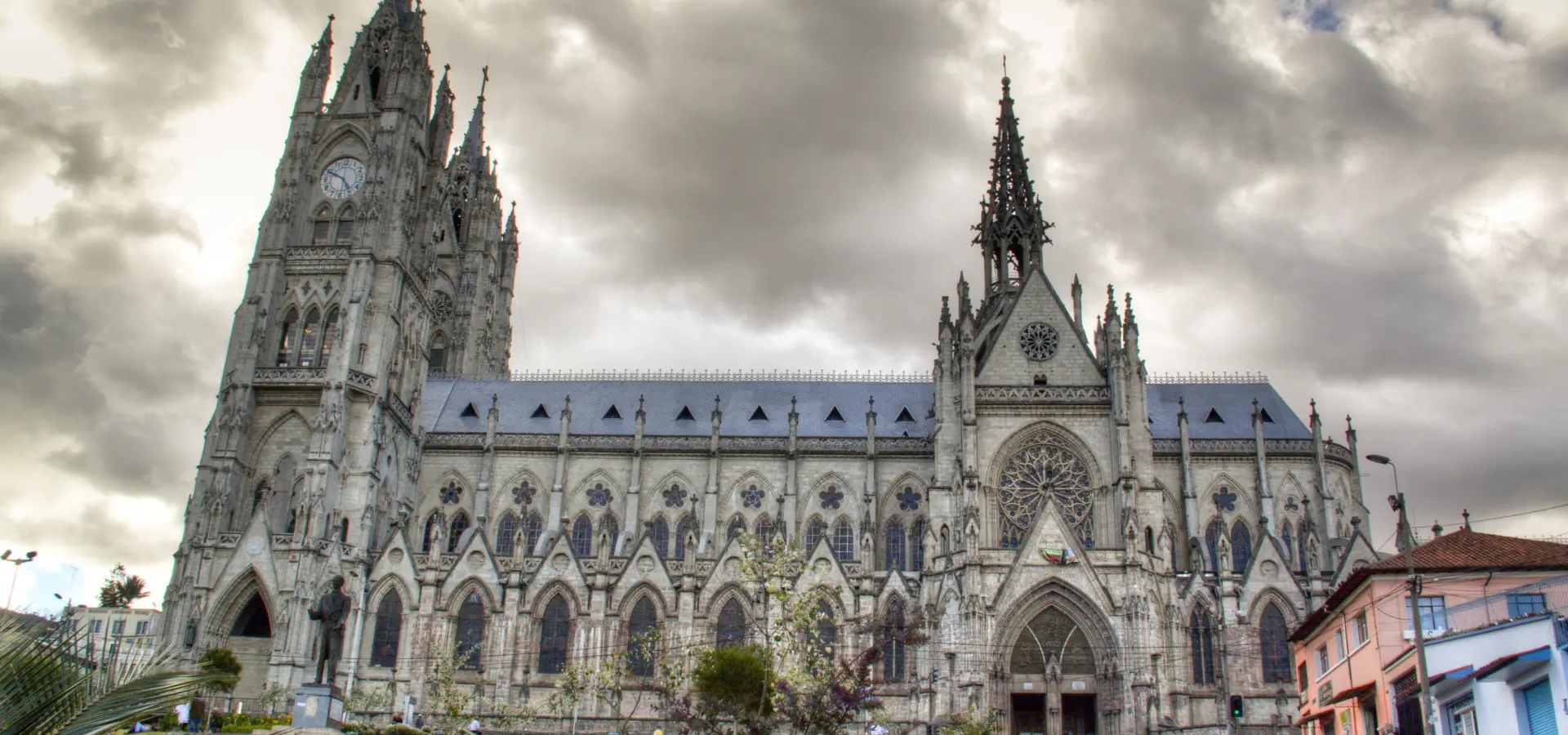 Quito The cathedral of Quito