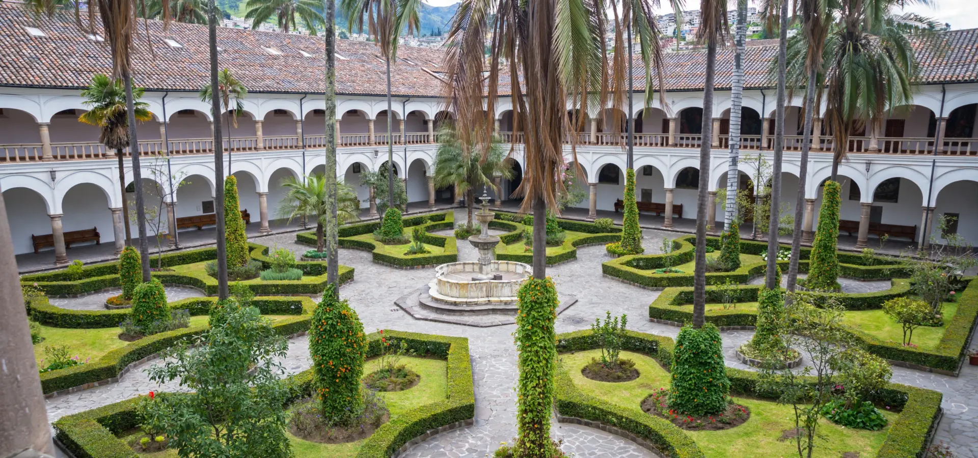 San Francisco Monastery garden