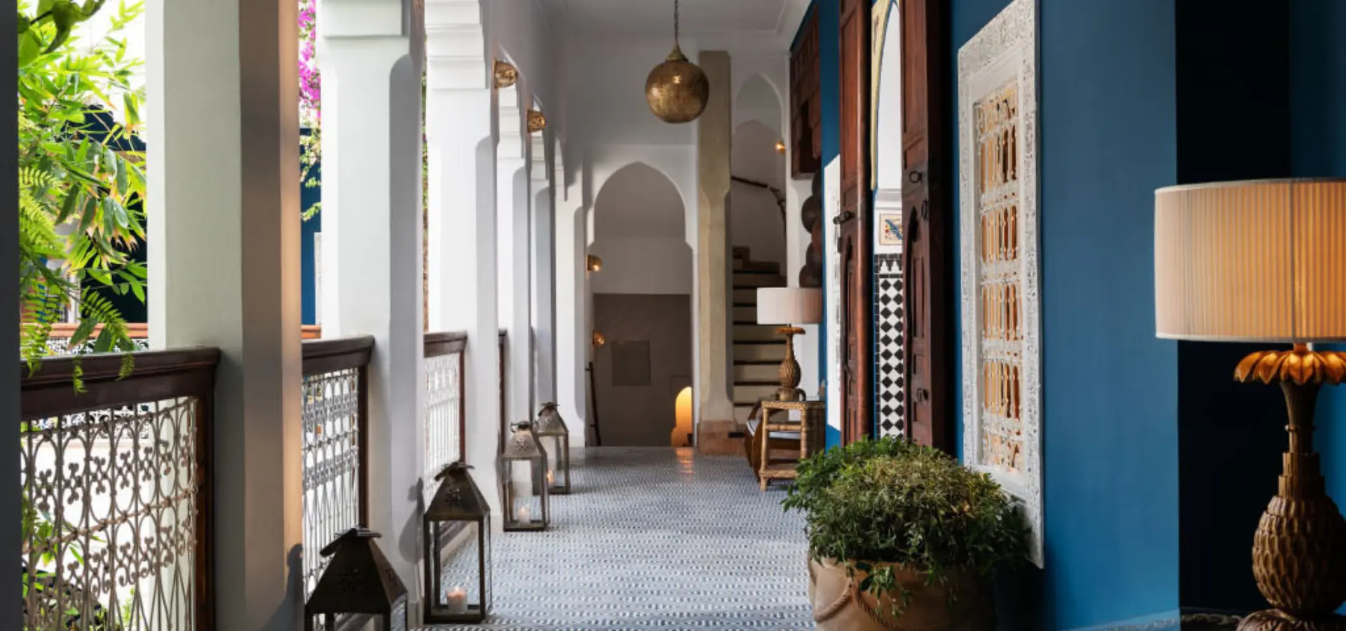 Riad les yeux bleus first floor large