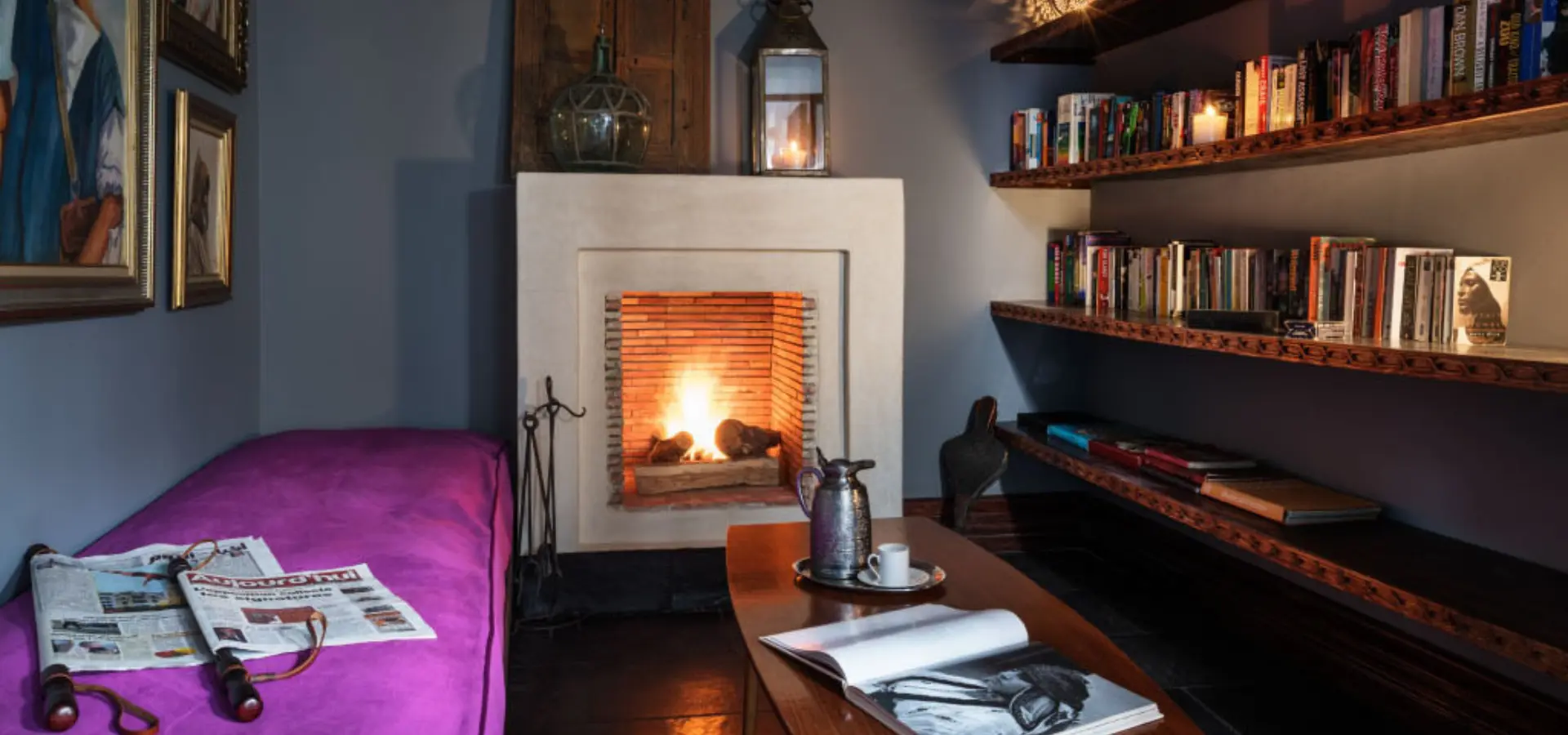 Riad les yeux bleus library large