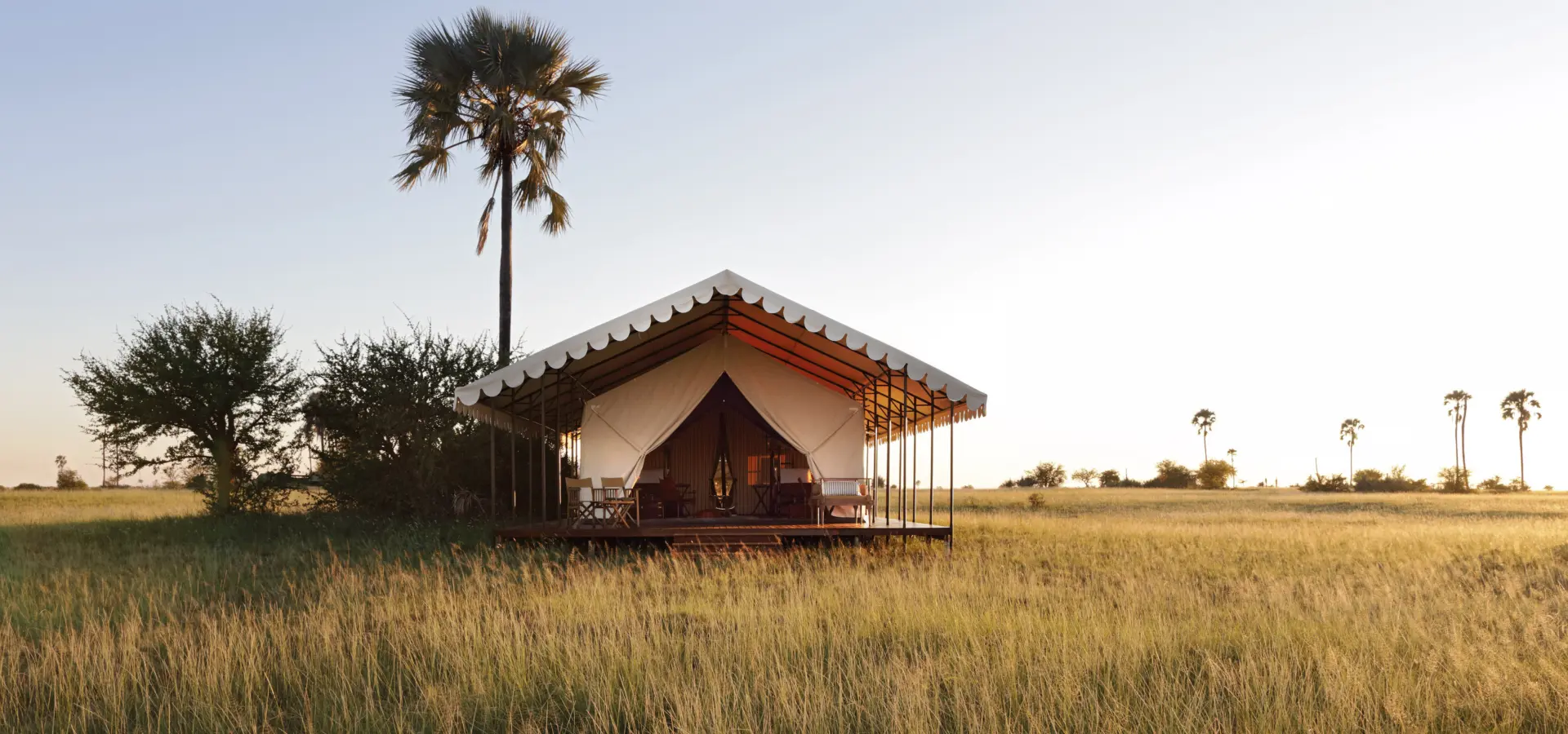 2san camp bedroom tent surroundings