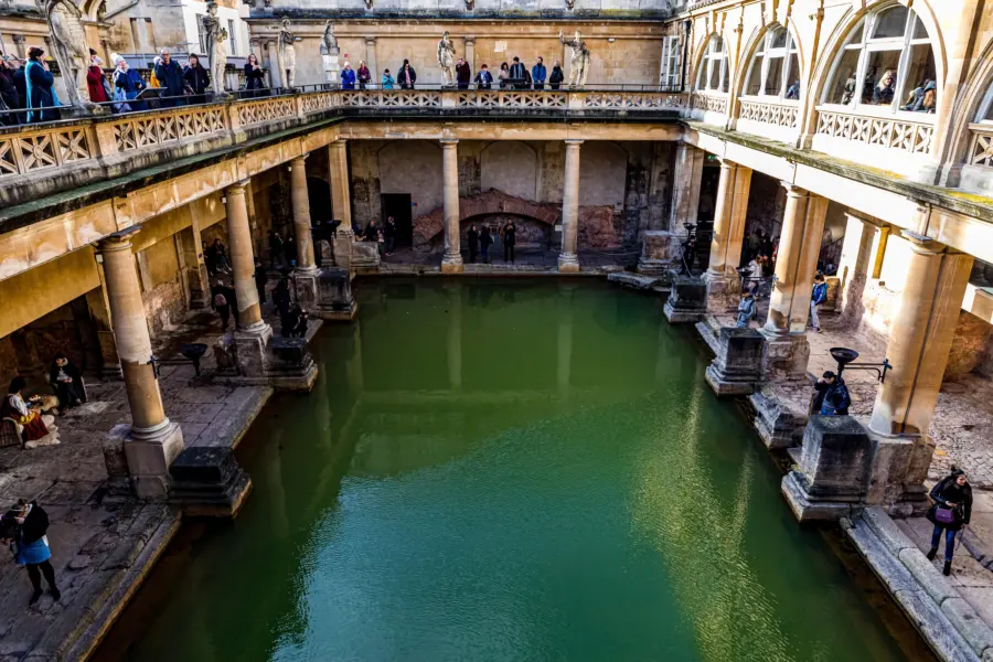Roman baths in bath