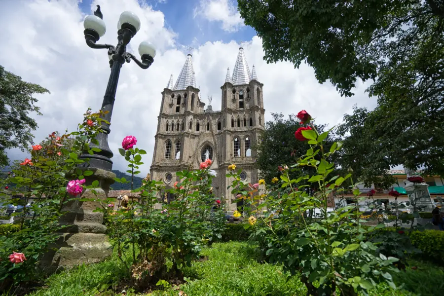 Kerk in jardin