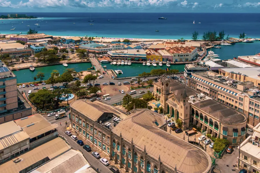 Aerial bridgetown