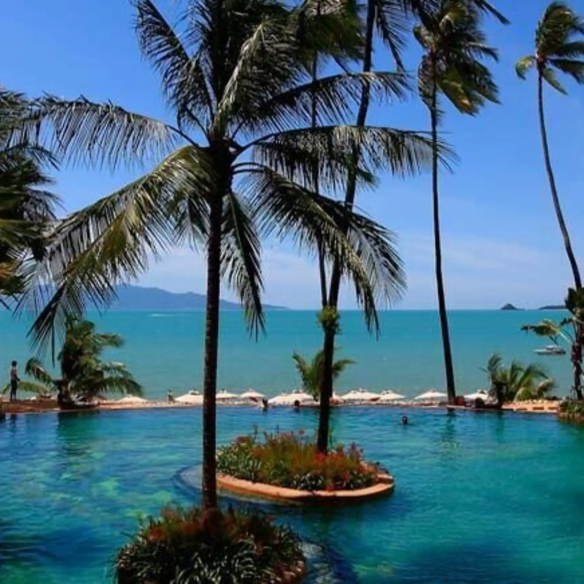 Anantara bophut samui swimming pool with stunning views 411