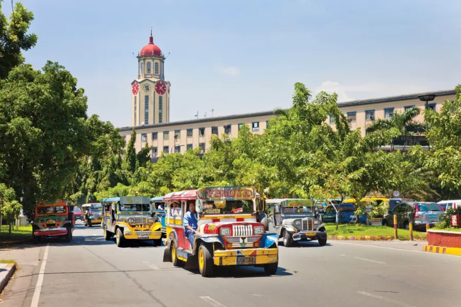 Manila Jeepney Local Transportation