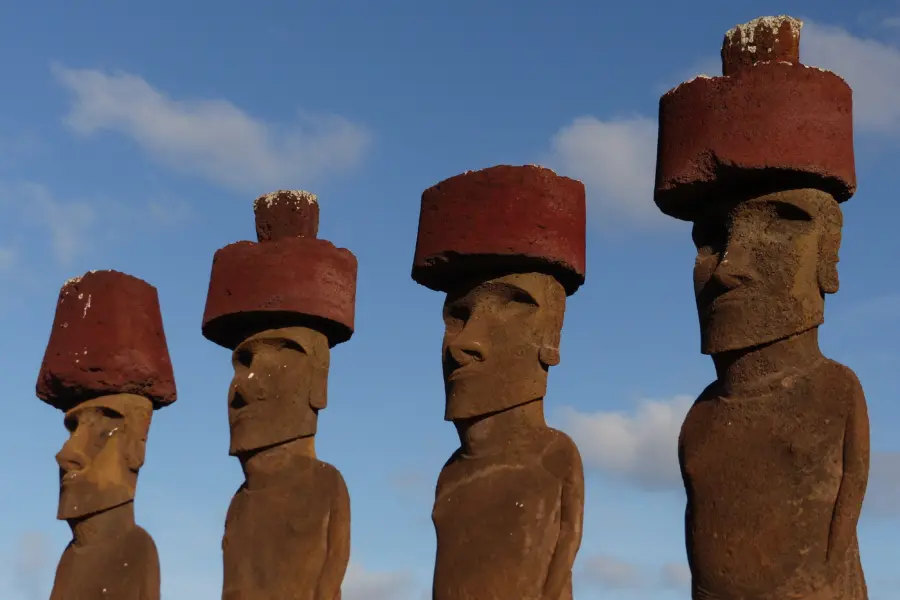 Ahu nau nau rapa nui paaseiland