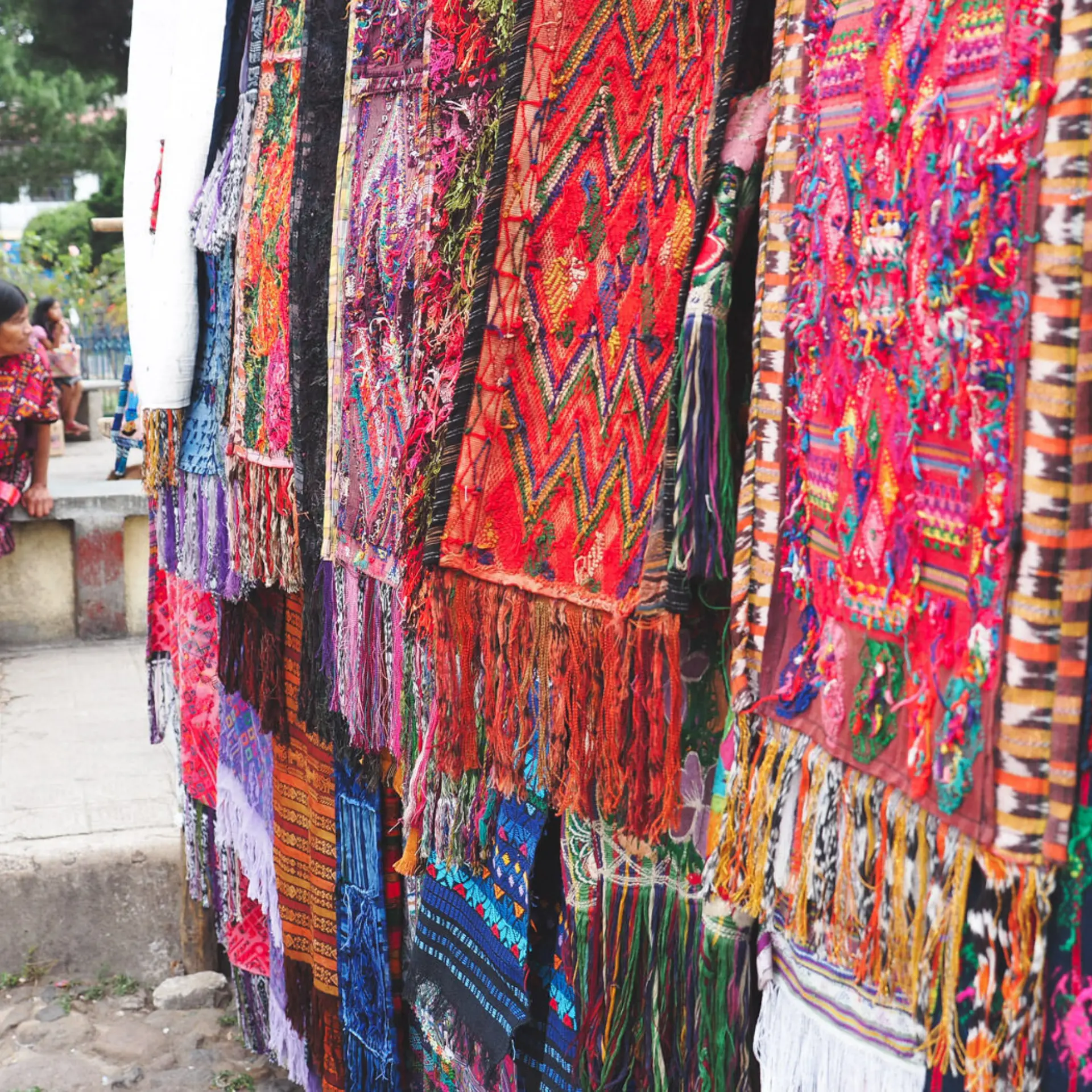 Markt guatemala chichicastenango chichi