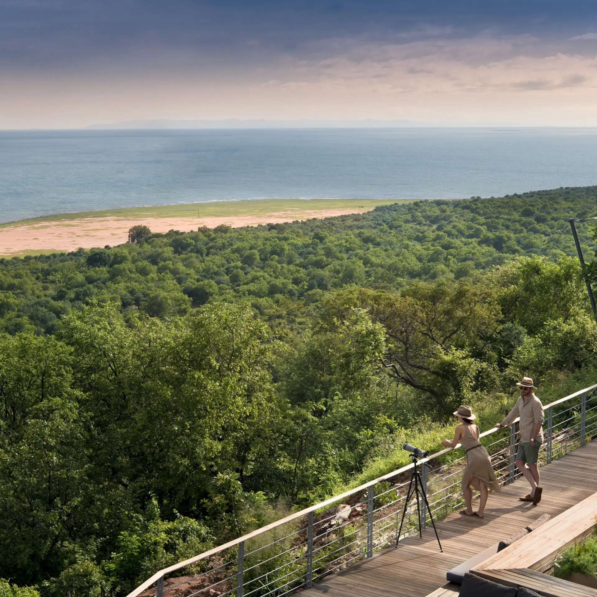 Bumi hills safari lodge lake kariba zimbabwe luxury safari lodge lake view viewing deck african bush camps 88
