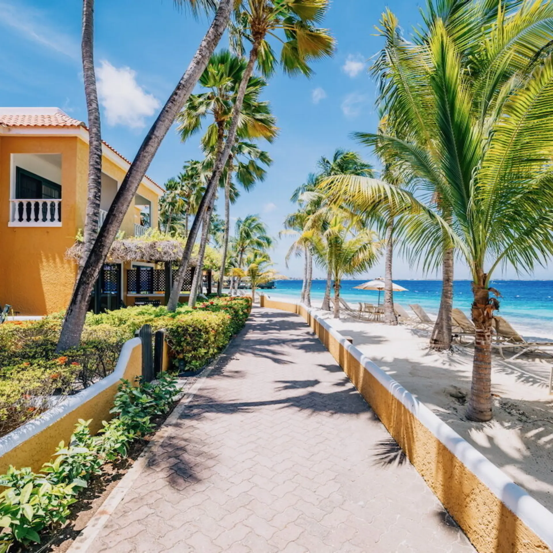 Suites beach perspective