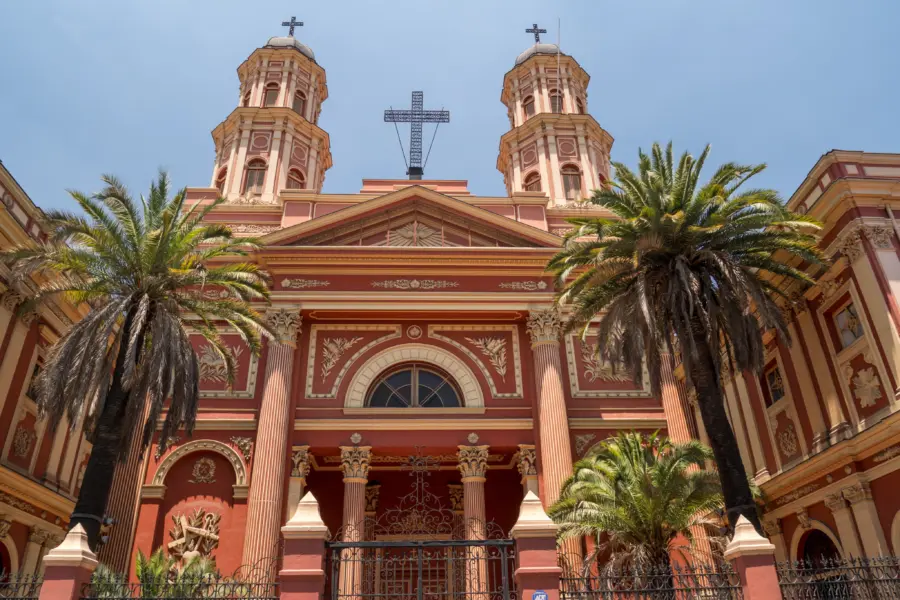 Kerk in santiago de chile