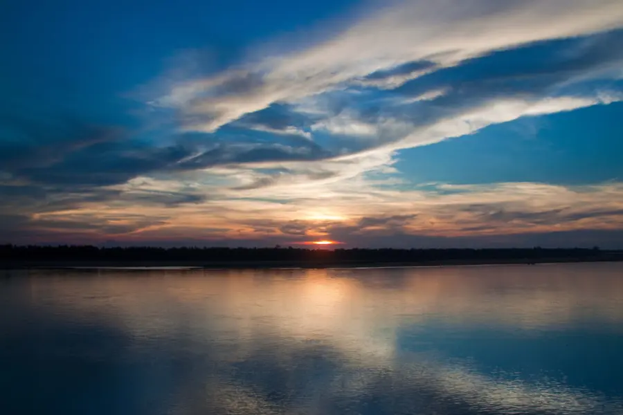 Kratie sunset