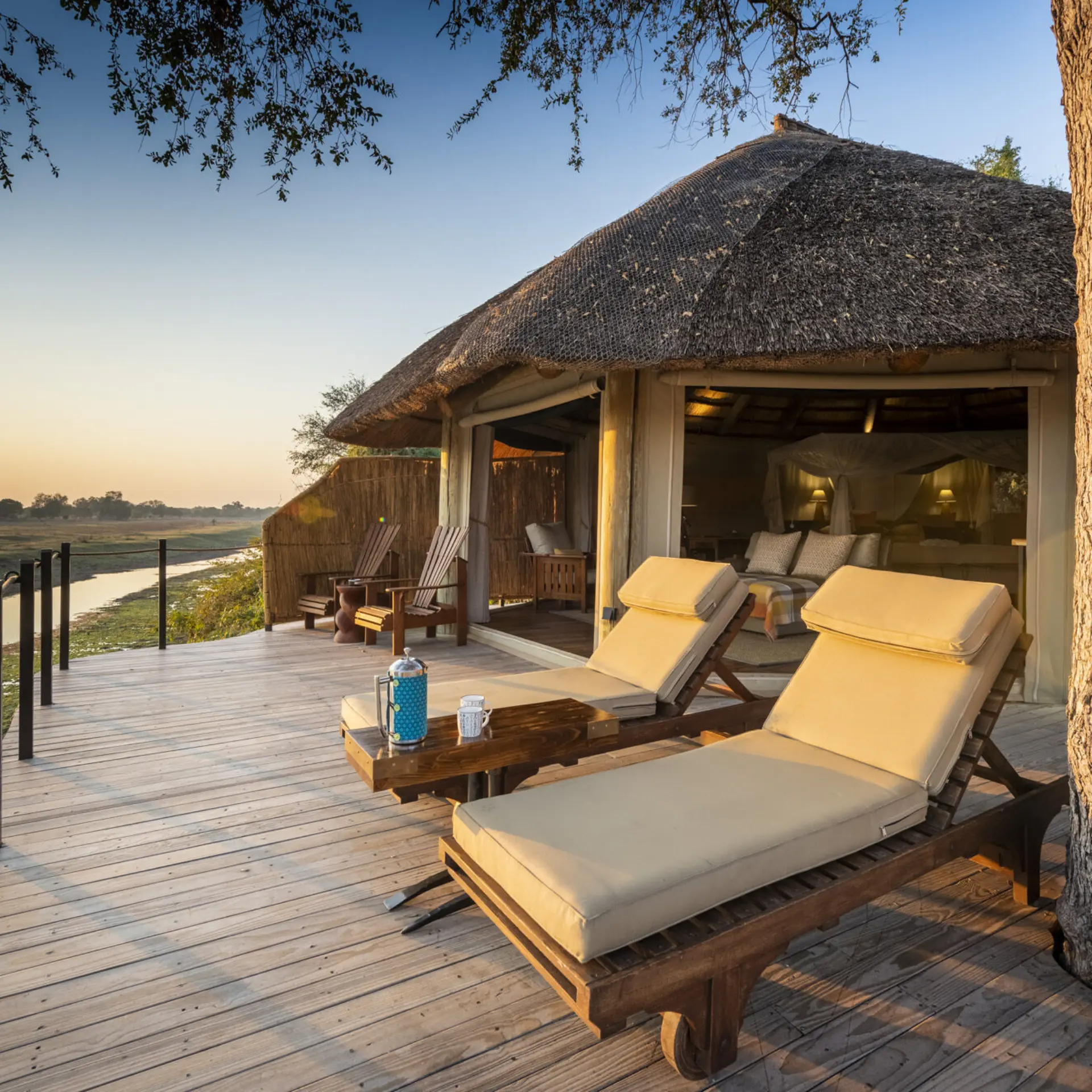 Lion camp deluxe suite deck 2