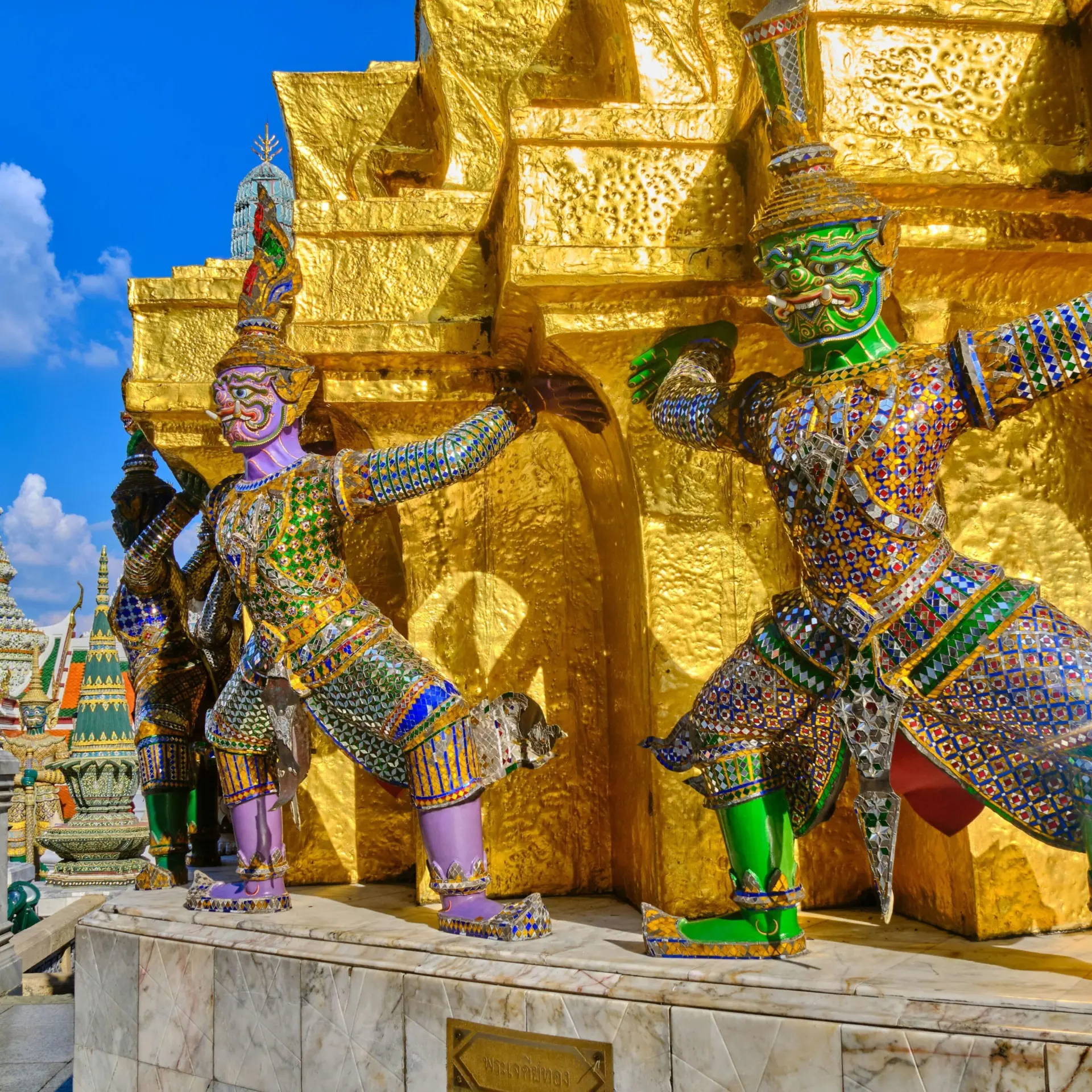 Avila reizen thailand bangkok beelden bij paleis