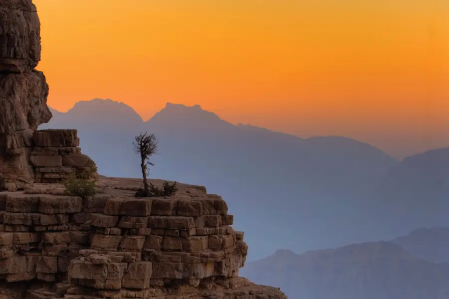 Ad dakhiliyah scenery at jebel akhdar ad dakhiliyah ministry of heritage tourism sultanate of oman