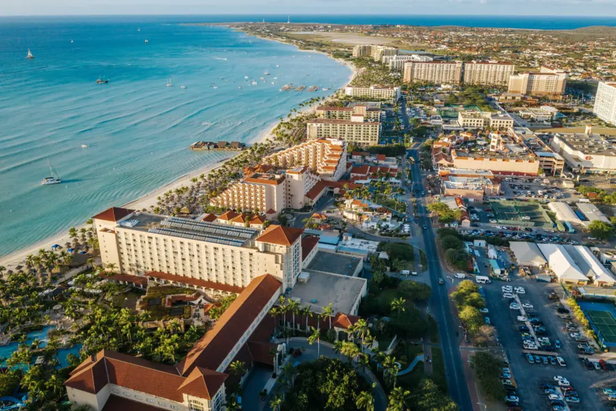 Palm beach hotel area