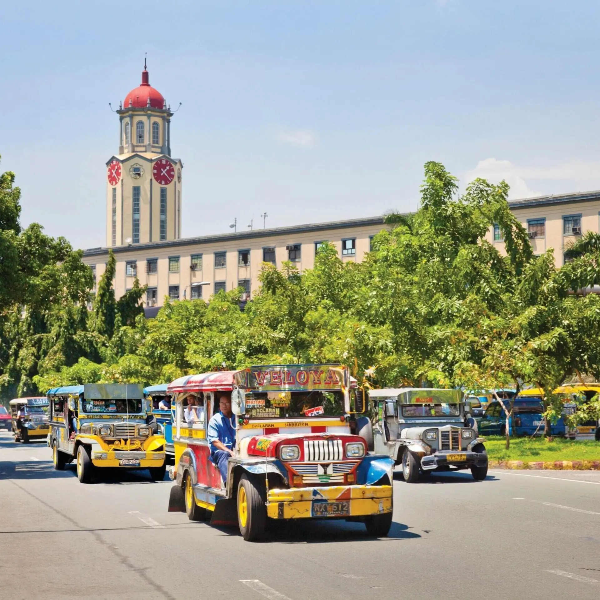 Manila Jeepney Local Transportation