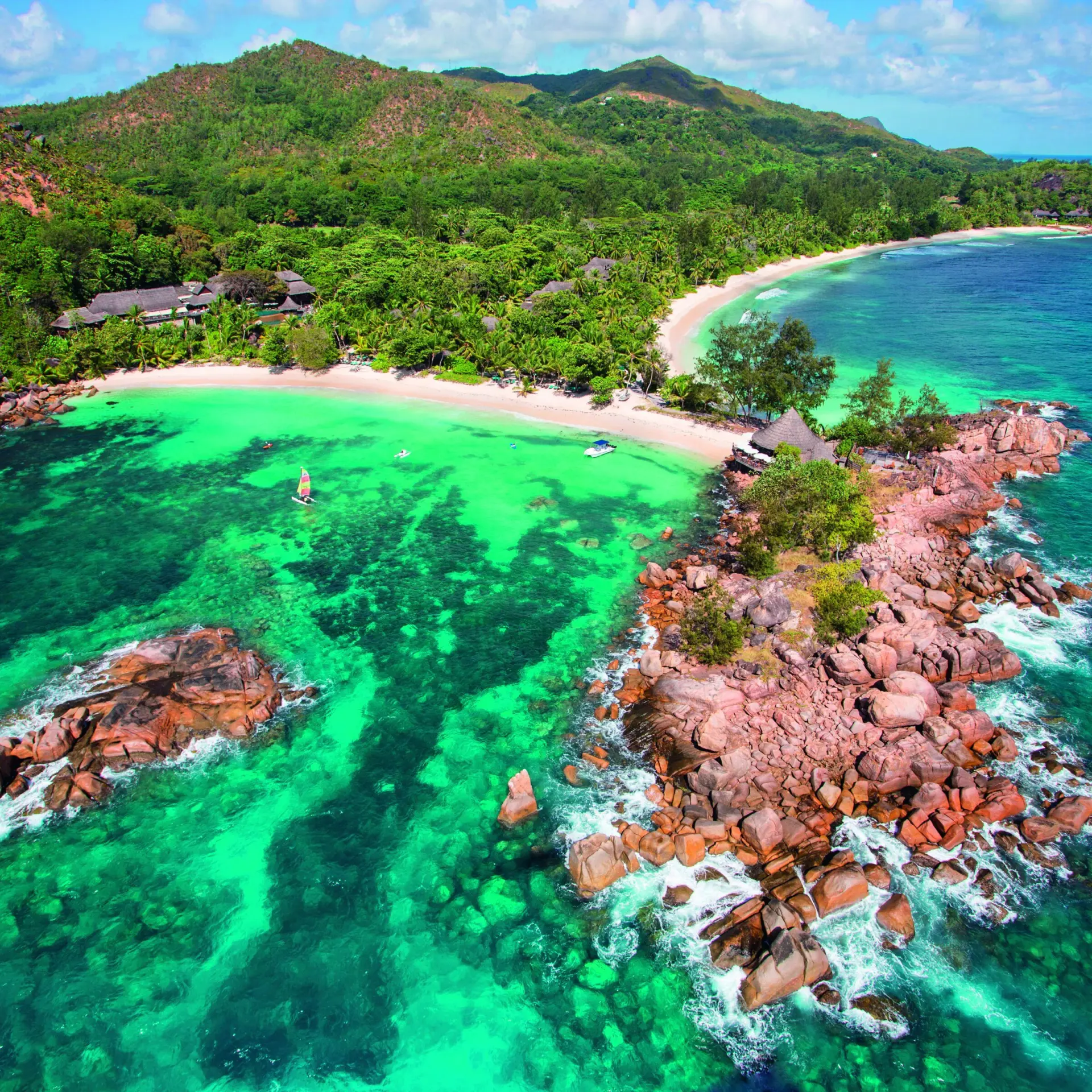 Lemuria seychelles aerial view 12 hd