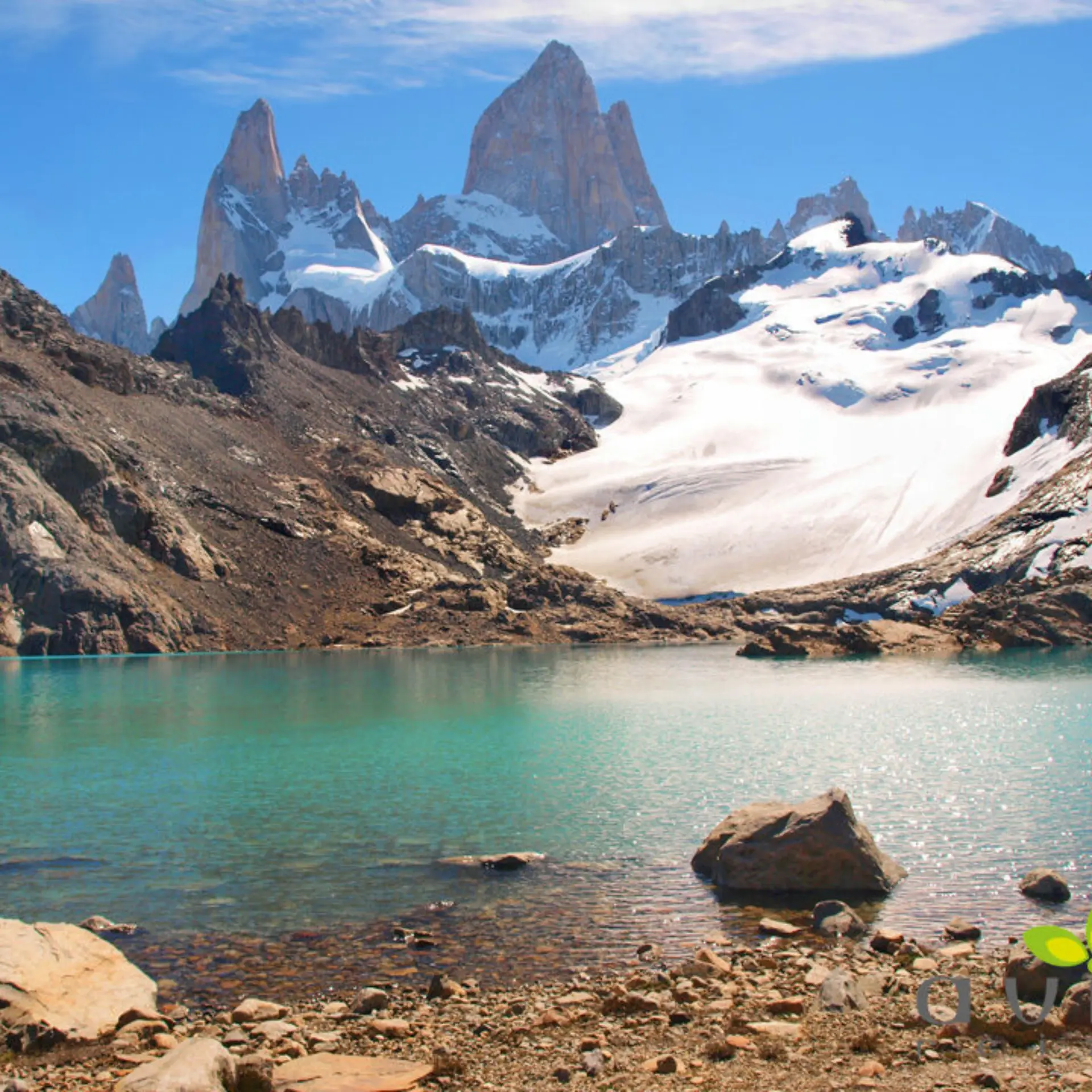 Lago de los tres y fitz roy