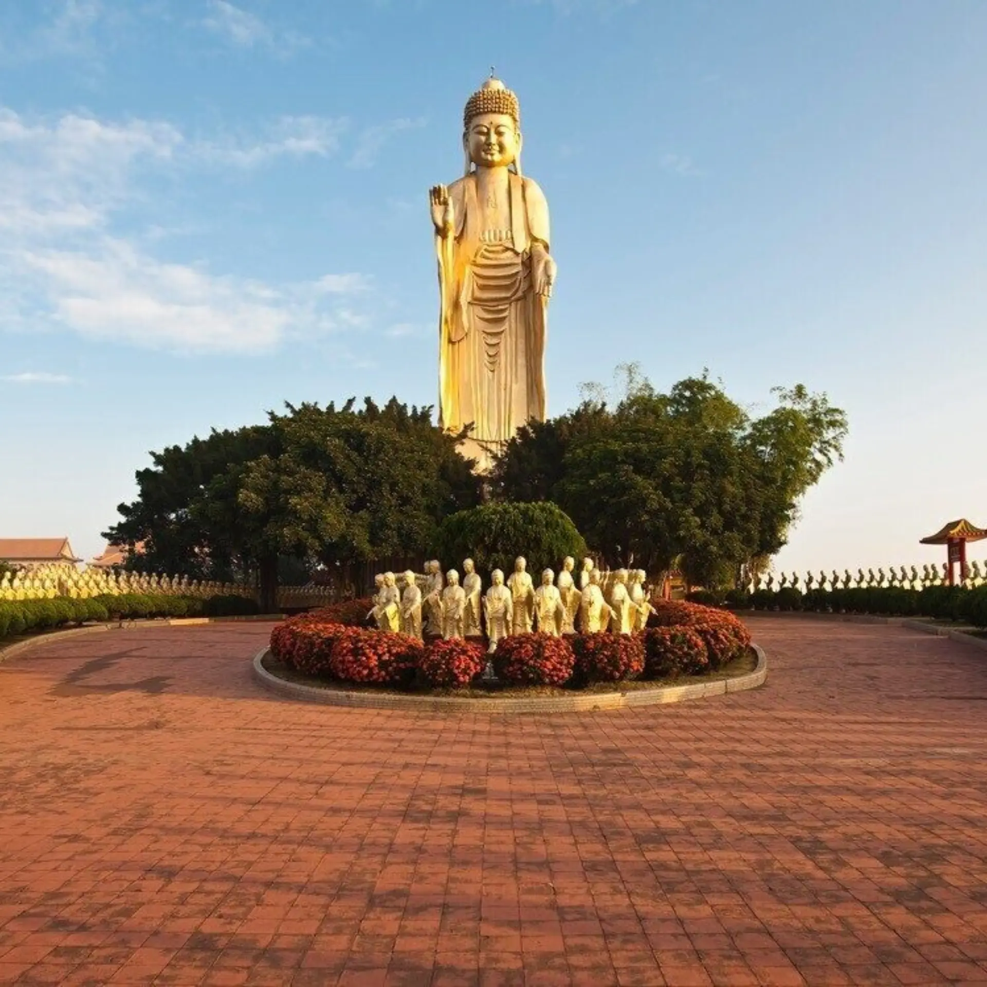 Avila Reizen Taiwan Foguagshan Kloster bei Kaohsiung