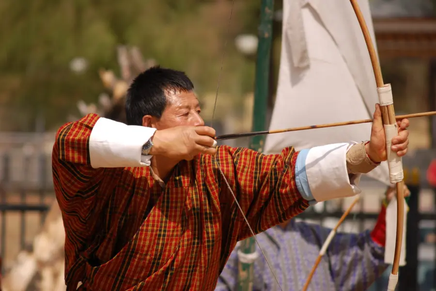 Boogschieten thimpu national archery ground2