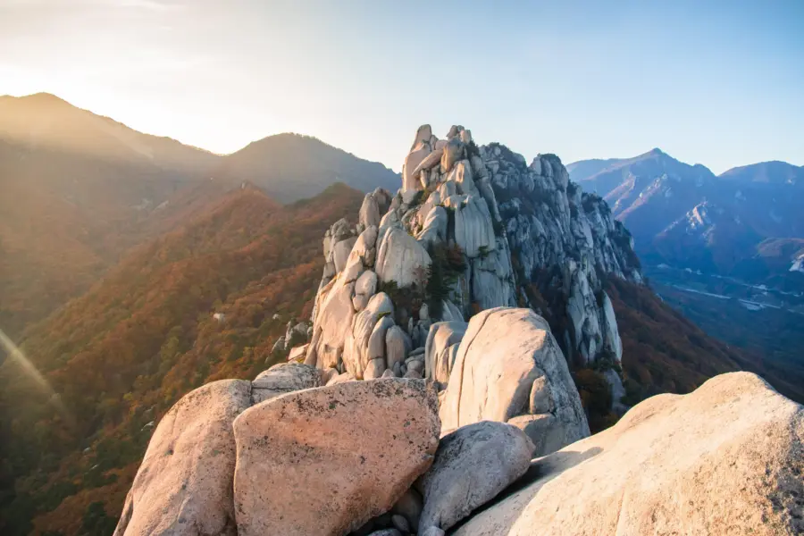 Seoraksan nationaal park south korea