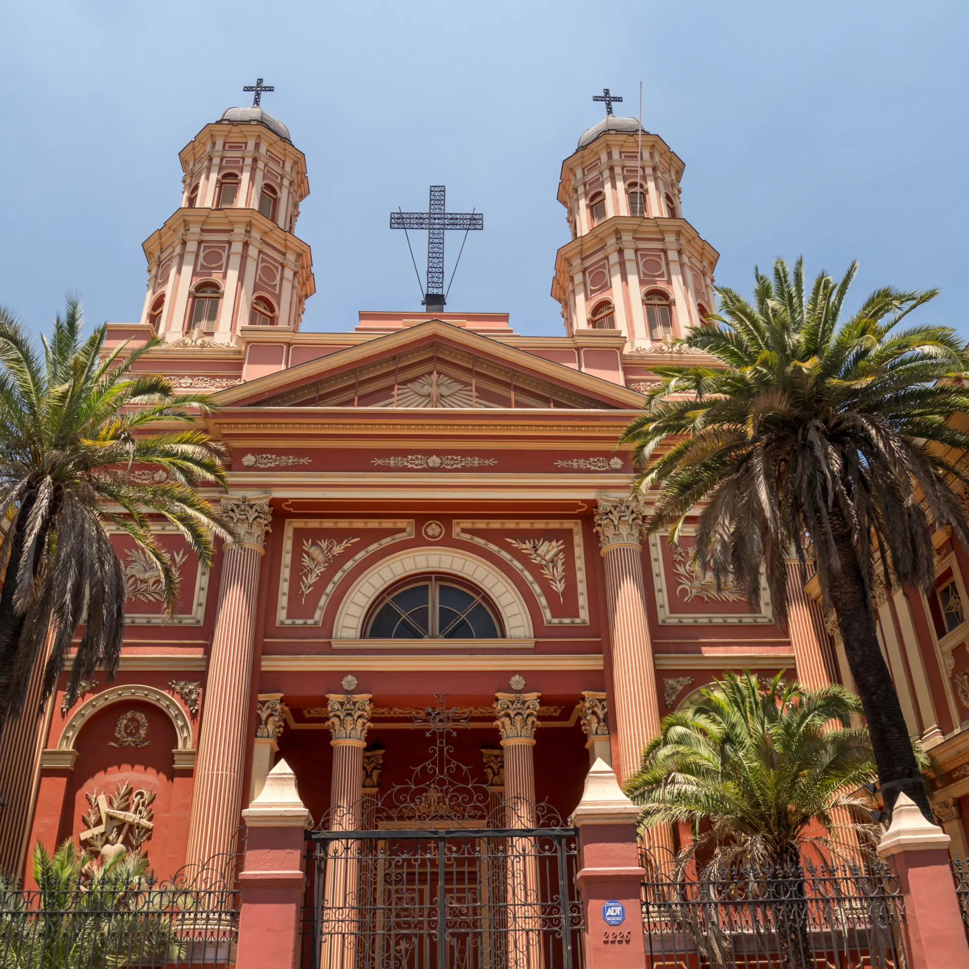 Kerk in santiago de chile