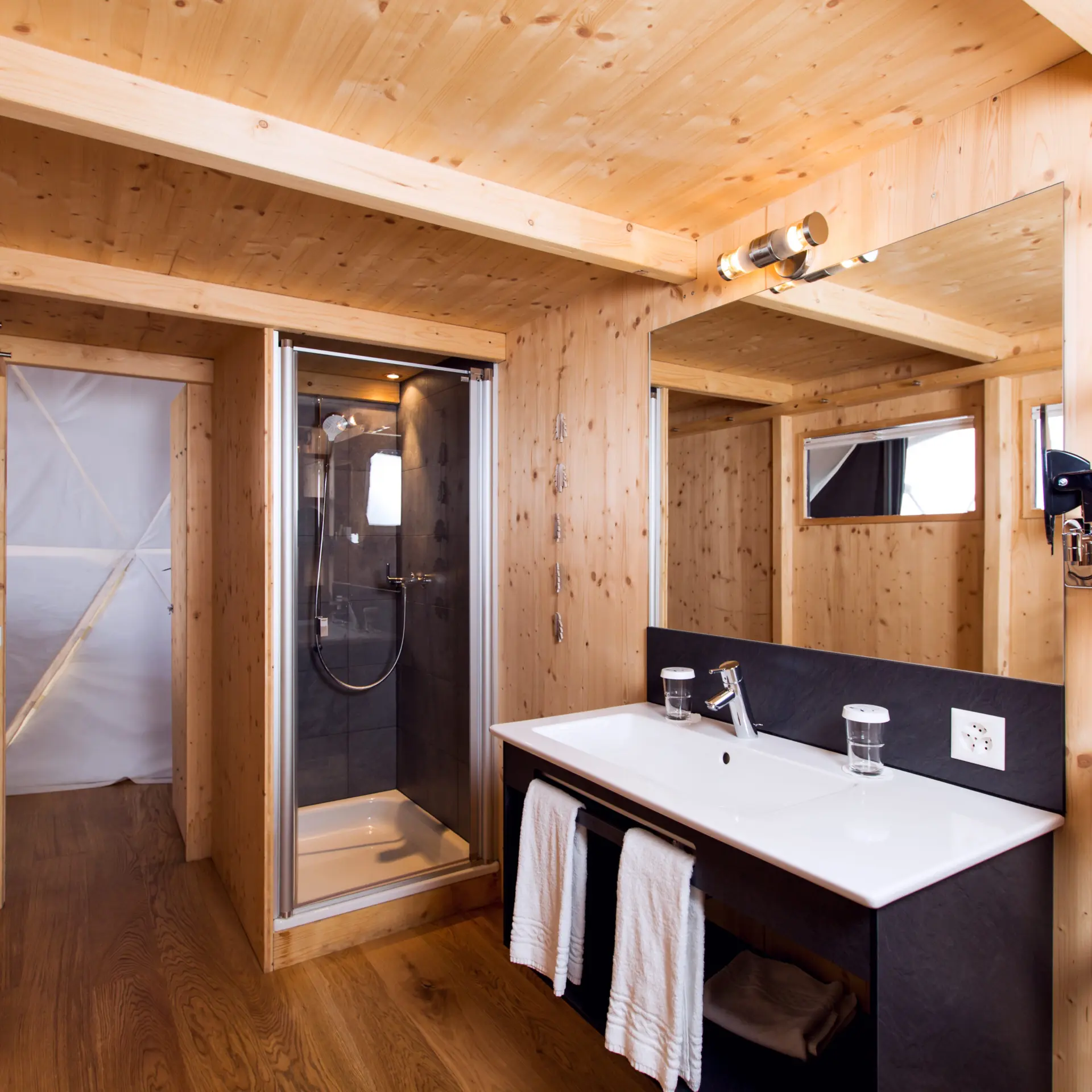 Inside bathroom