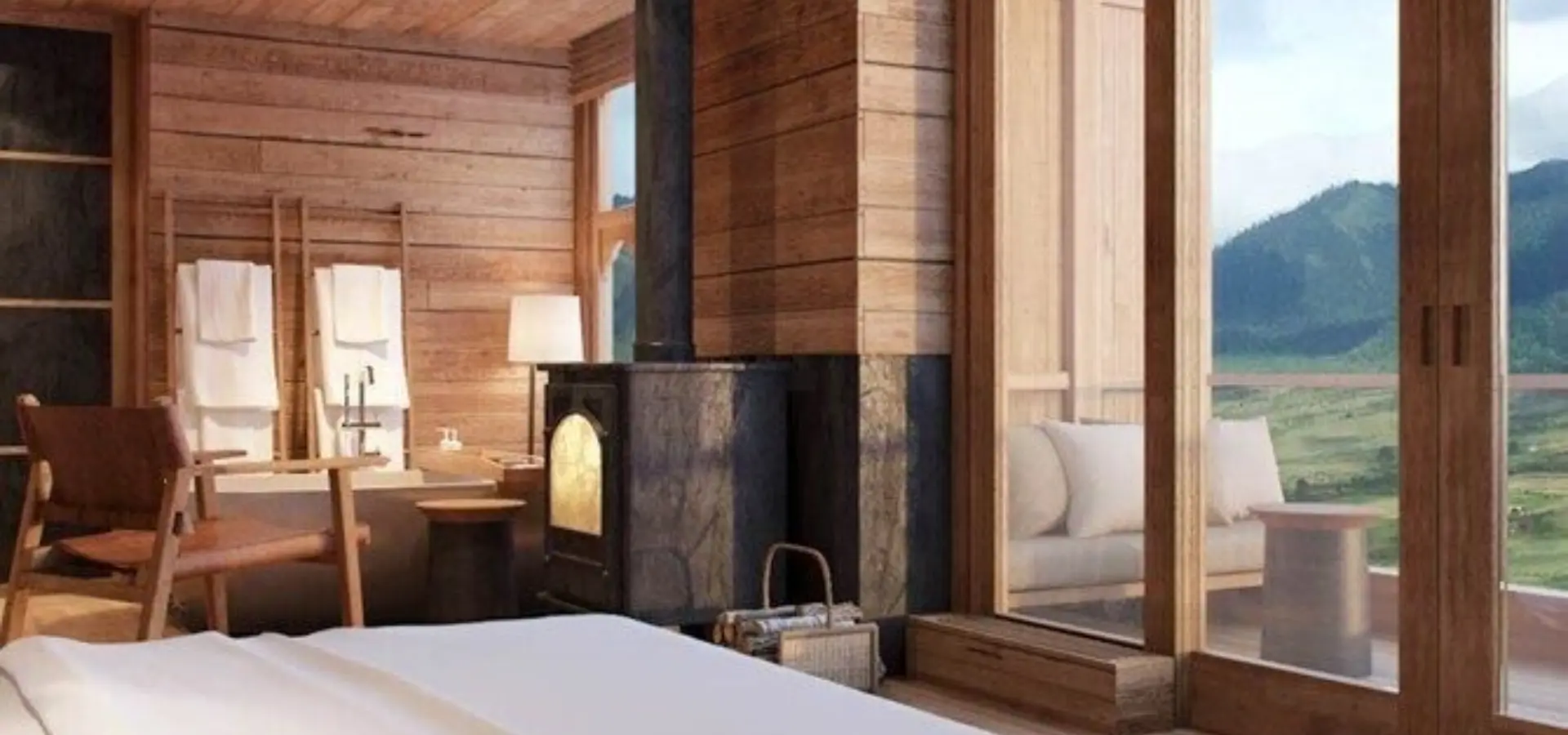 Bhutan gangtey lodge suites