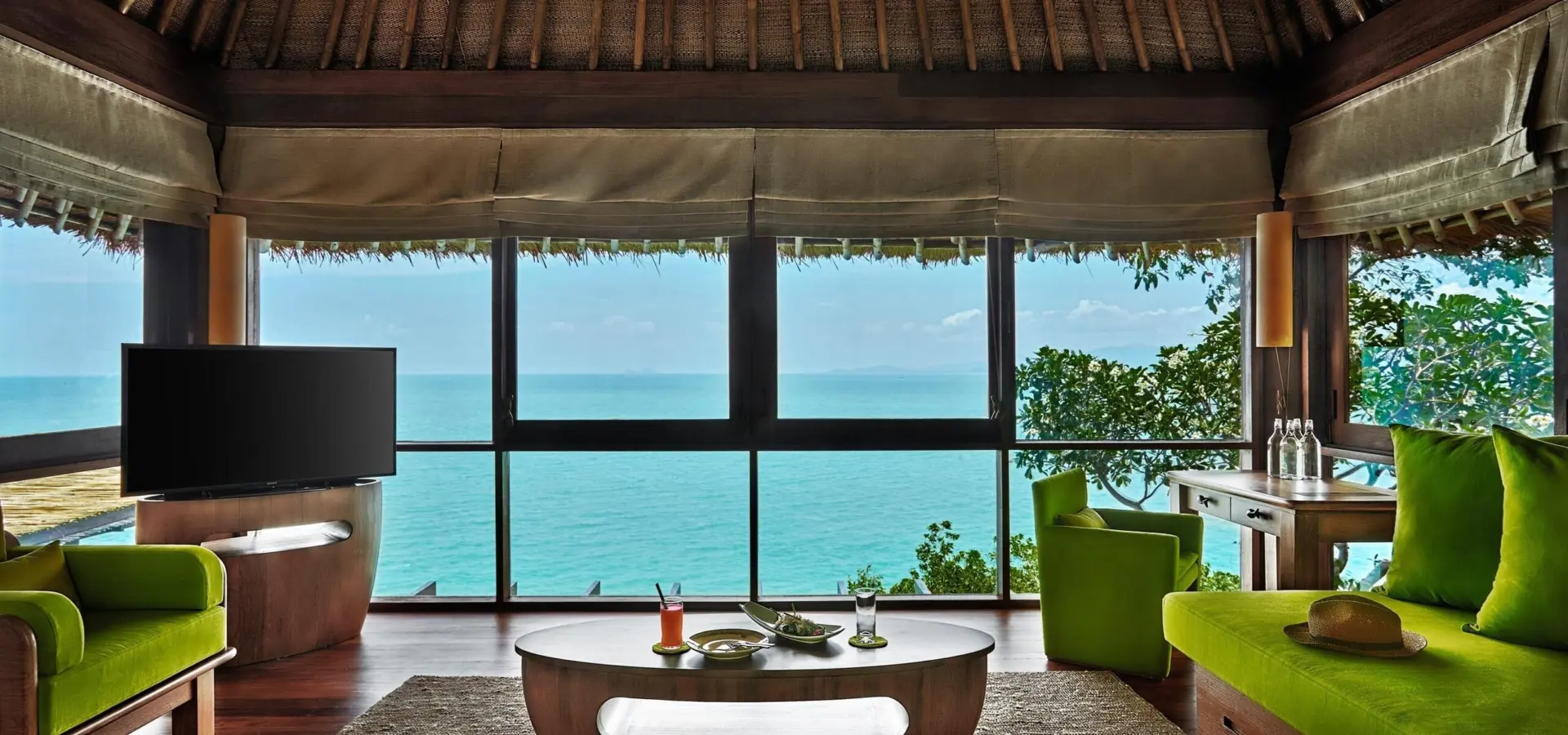 Samui thailand the retreat living room