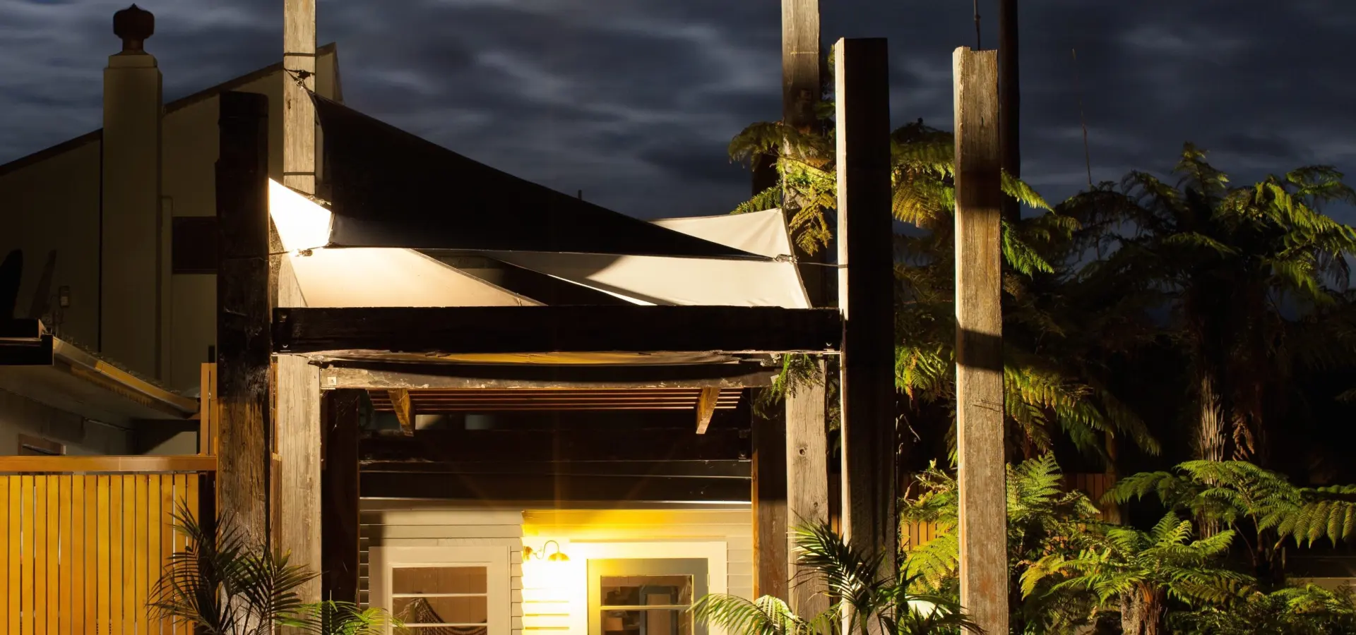 Solitaire lodge exterior entrance