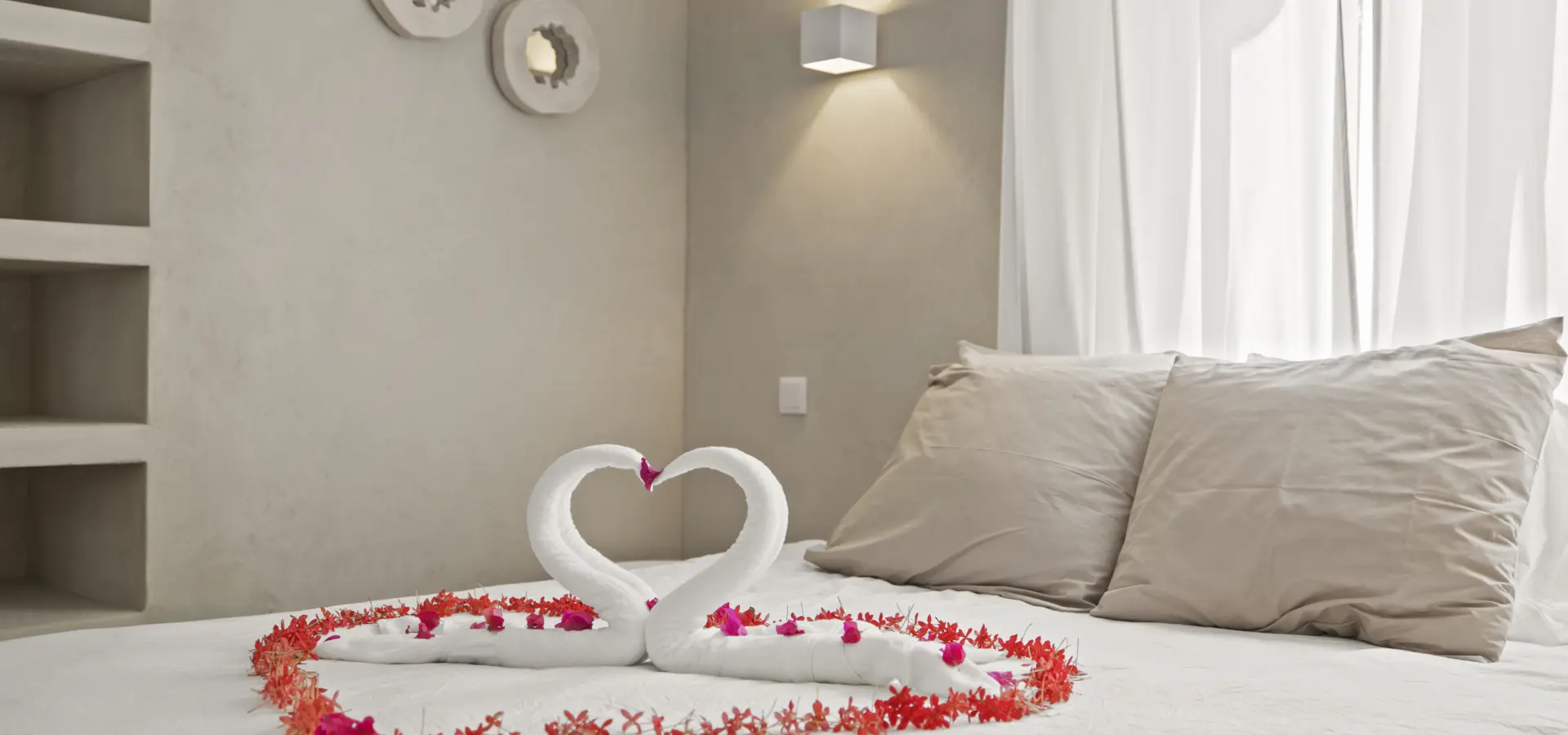 Beach house bedroom