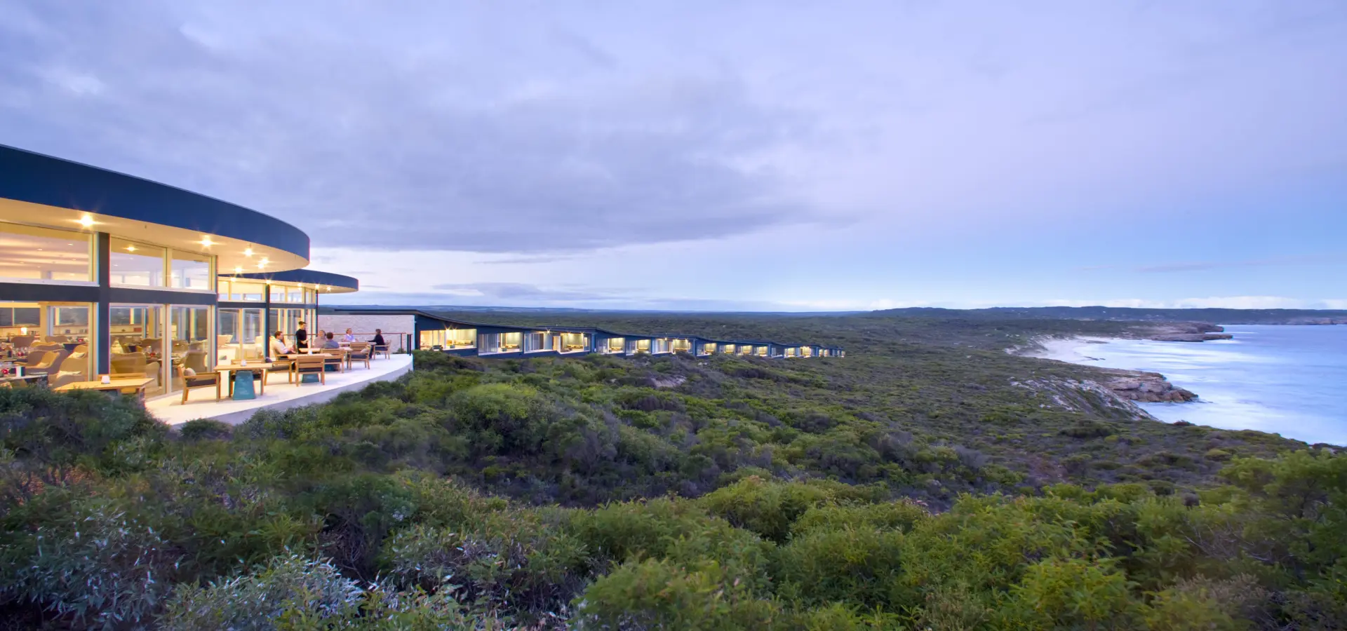 2 lodge sunset