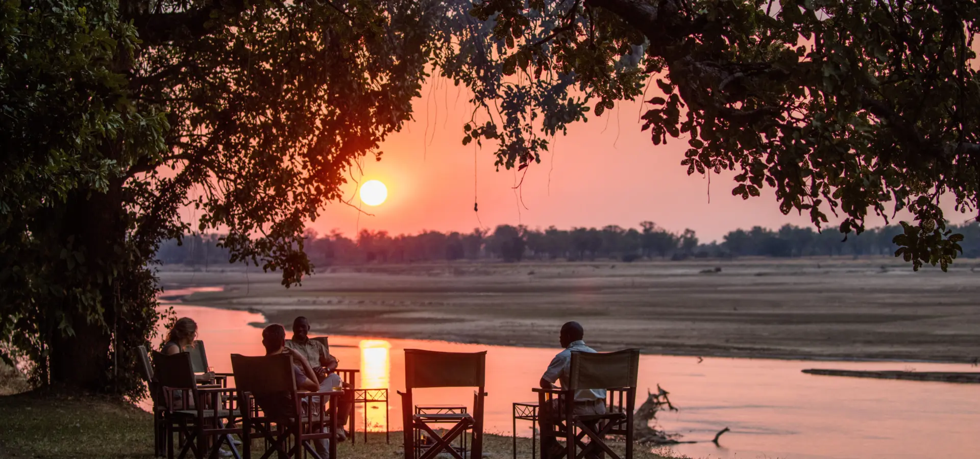 Tafika camp sundowners