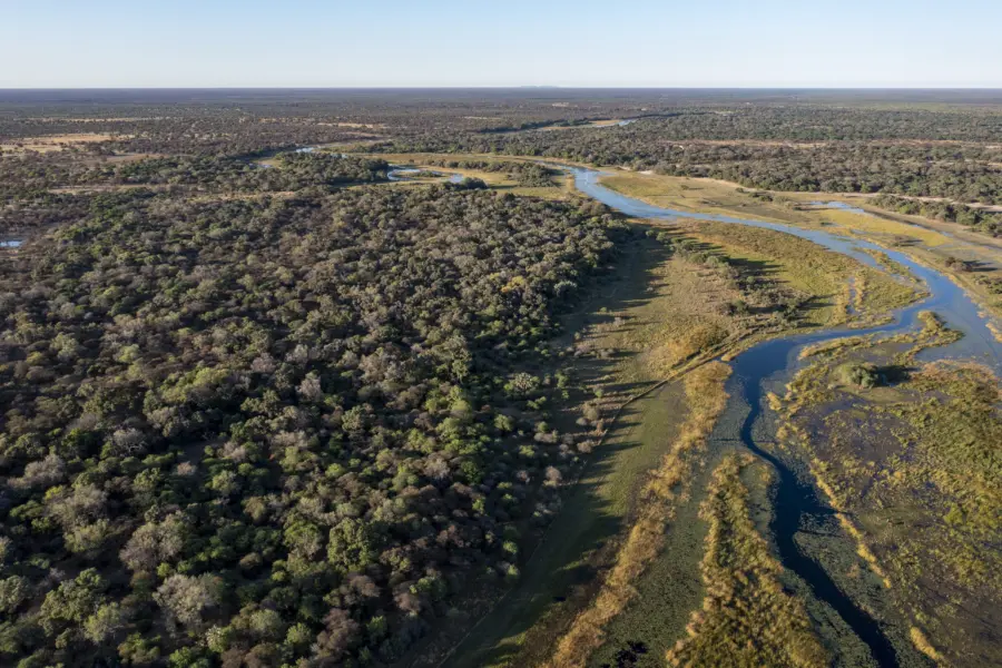 Thamo telele aerial view