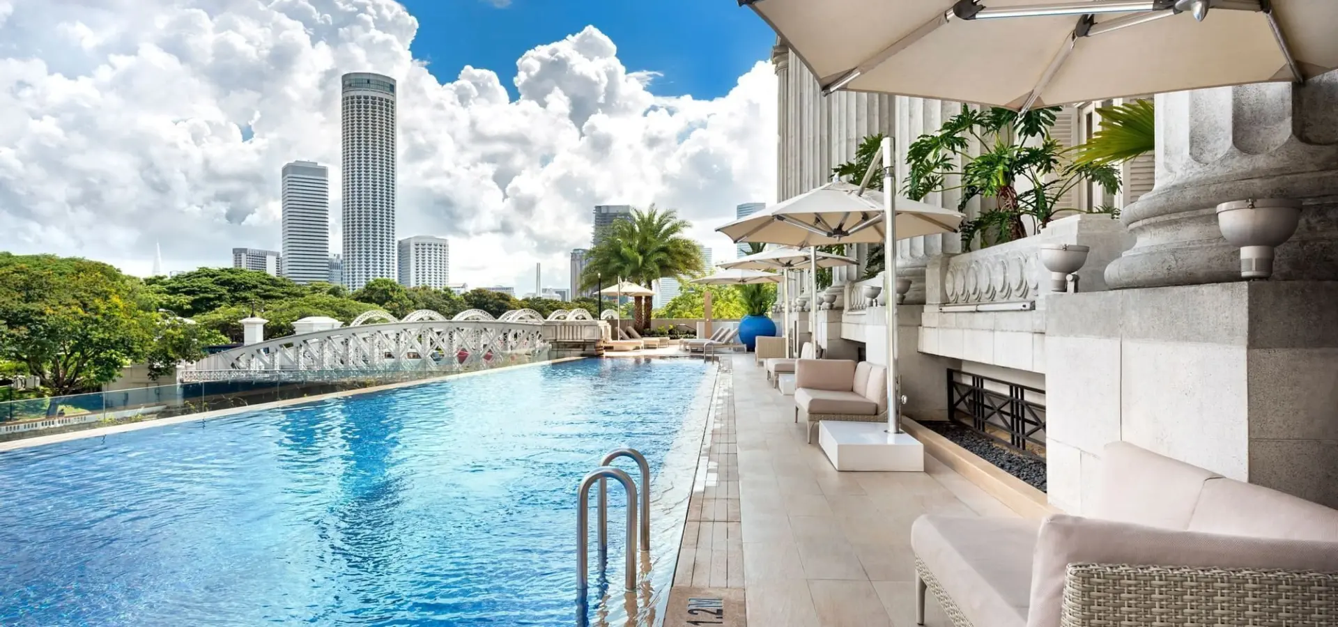 Swimming pool ii the fullerton hotel singapore standard