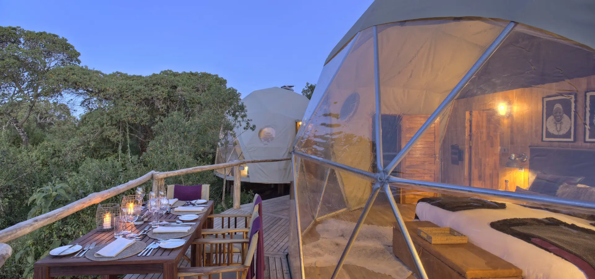 The highlands family dome dinner