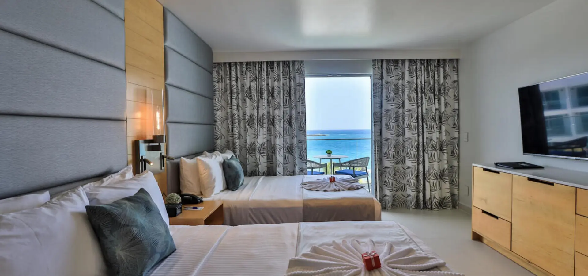 The morgan resort slaapkamer twin
