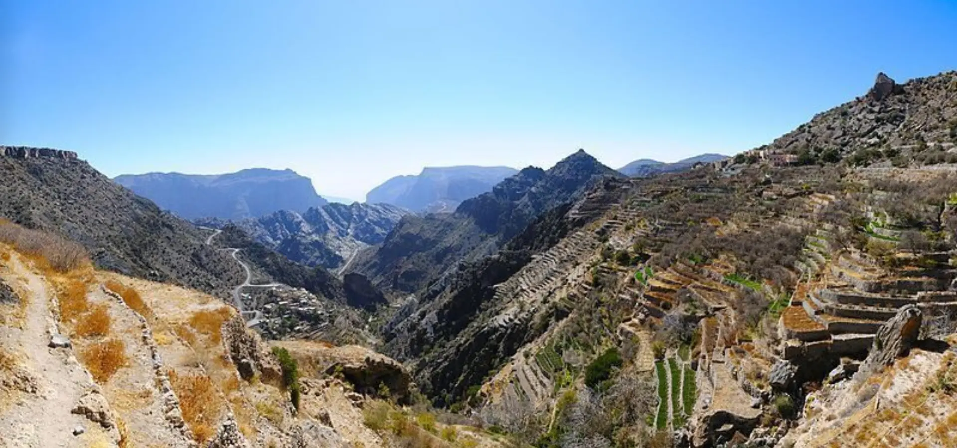 Jebel akhdar view