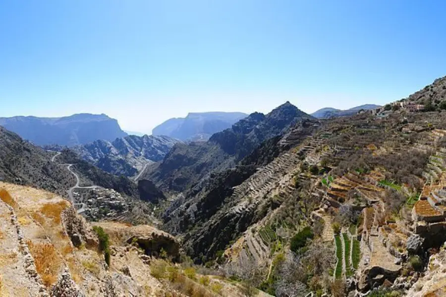 Jebel akhdar view