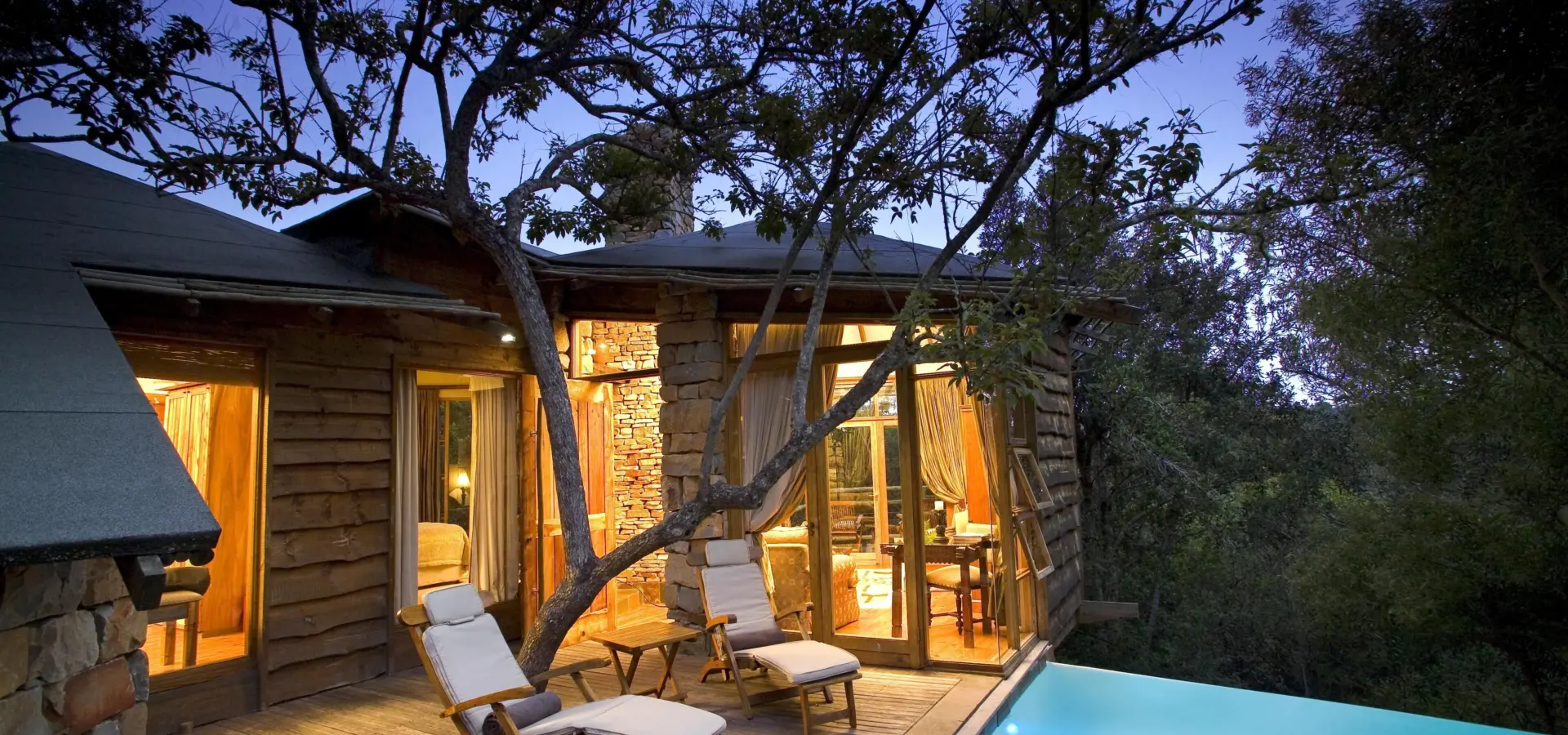 TTL Suite Deck Pool Dusk