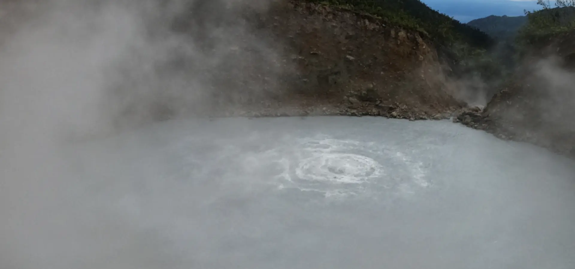 Boiling lake