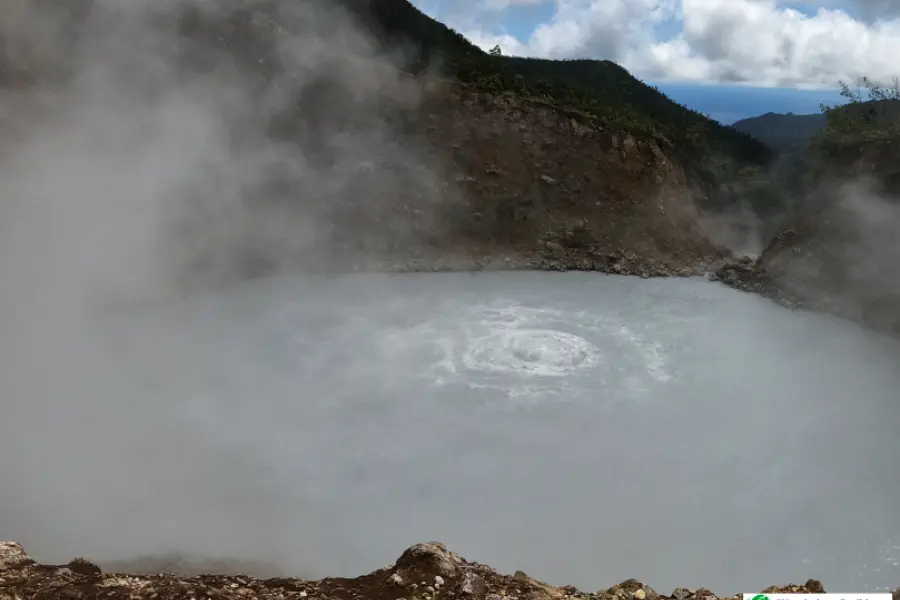 Boiling lake