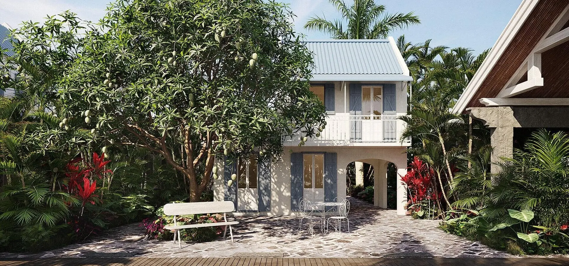 Veranda grand baie patio 0