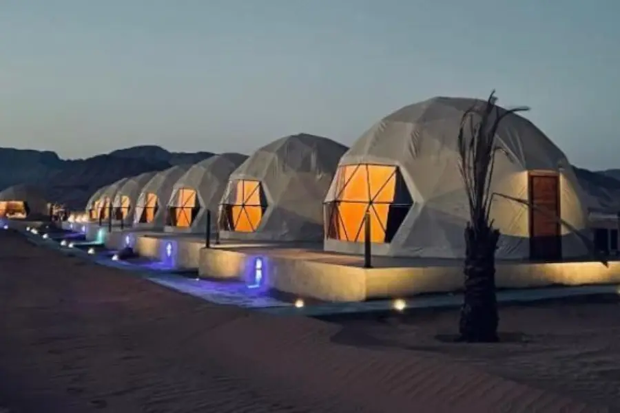 Martian tents